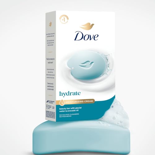 Image of Dove Beauty Bar Soap , Glacial Water & Avocado Oil, I 6 Count 3.75 oz