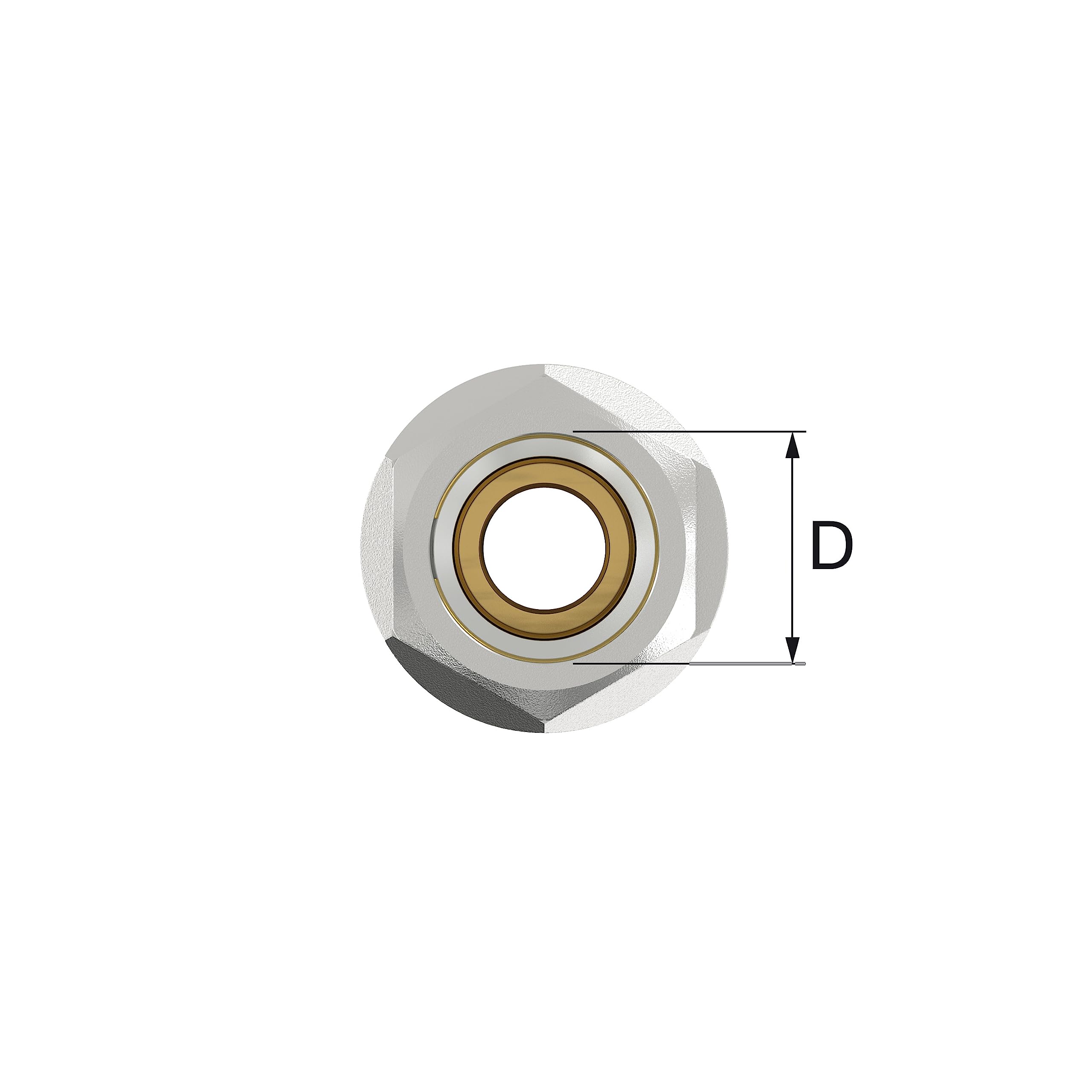Simplex Steel Pipe F13093 Plus - Adaptador de tubo con rosca hembra (1" x G1")