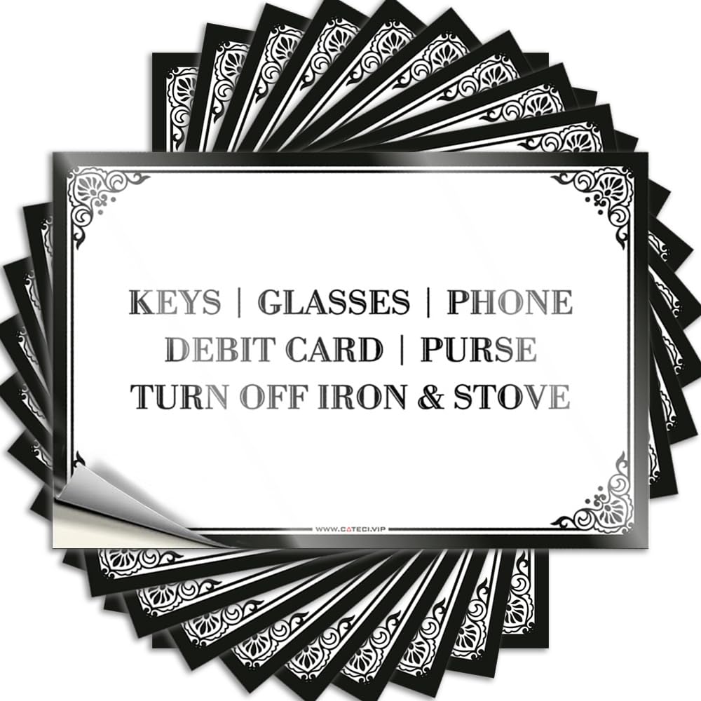 Label Vinyl Waterproof Learner Driver for Car Keys Wallet Phone Glasses Long Lasting Pool Signs and Decor Outdoor(6X9CM-10Pcs)