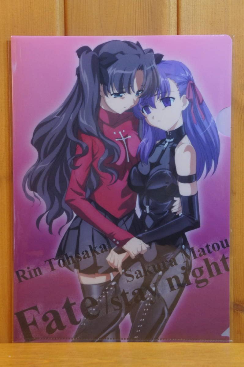 Amazon | クリアファイル Fate/stay night 遠坂凛 間桐桜 検:武内崇