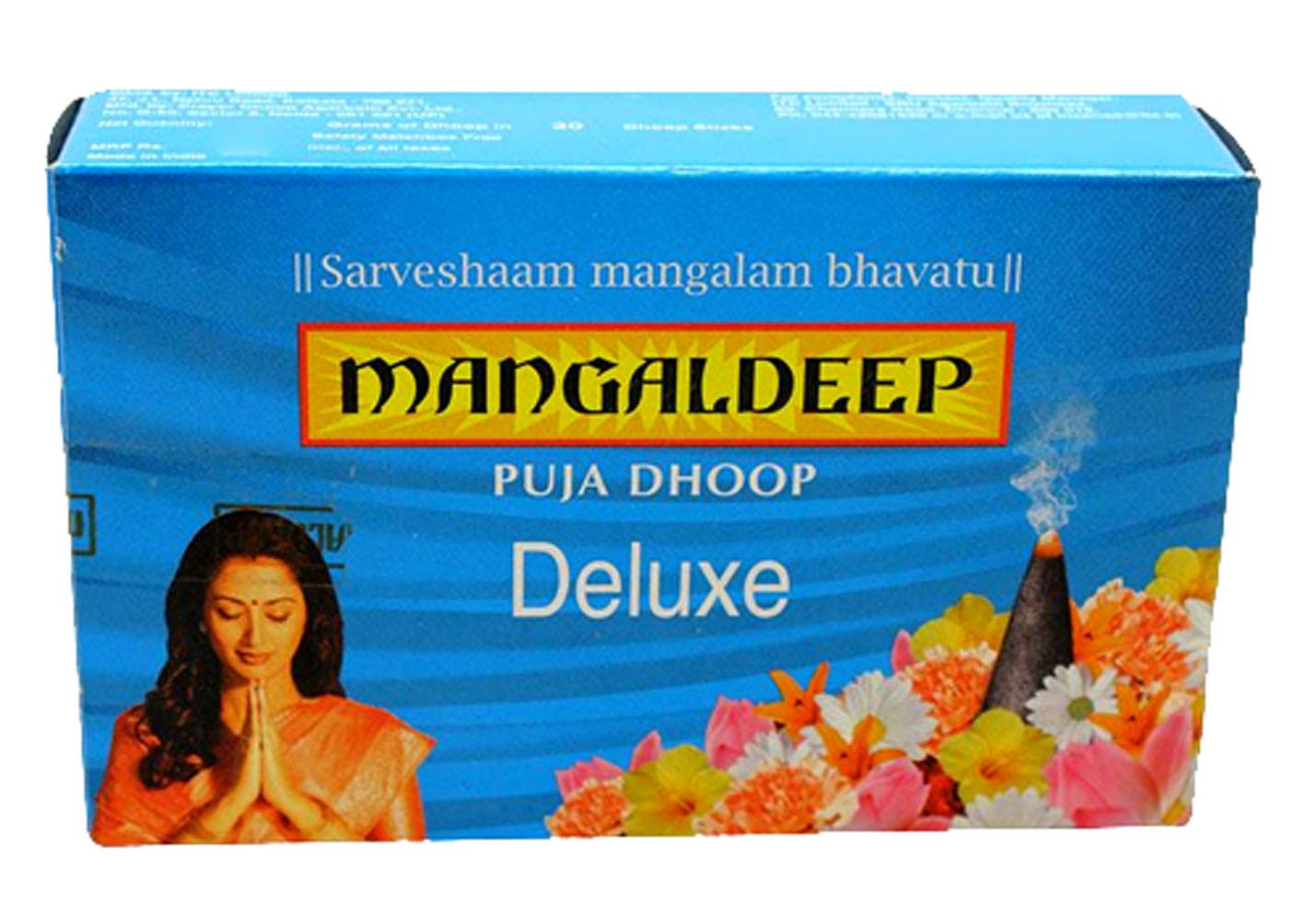 Mangaldeep Sandalwood Deluxe Puja Dhoop Pack of 1