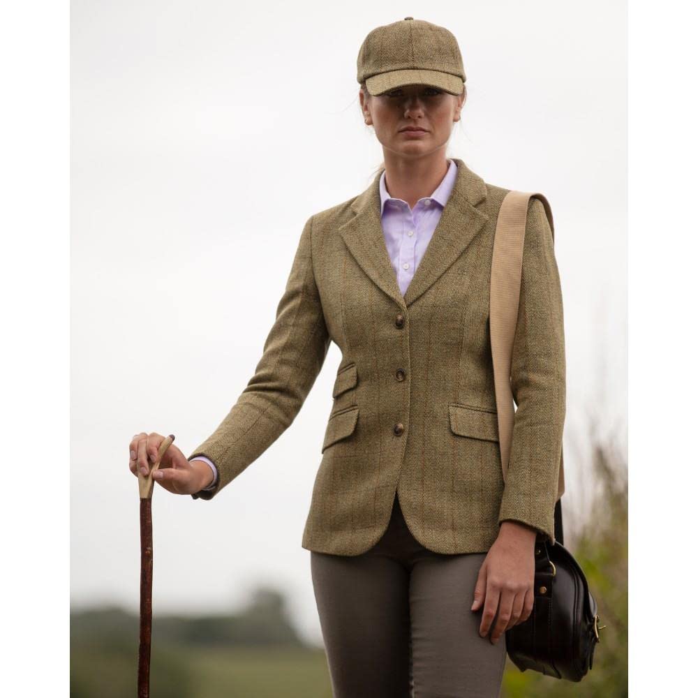 Walker and Hawkes Mayland - Blazer de Tweed para Mujer - Chaqueta de Estilo clásico inglés