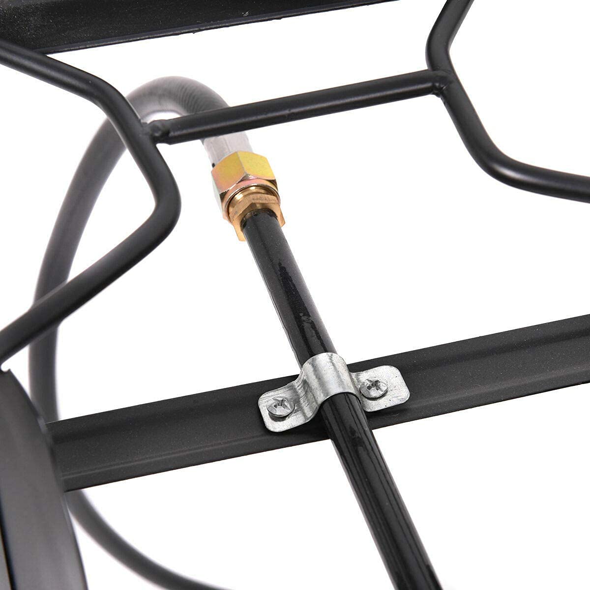 Giantex Outdoor Double Burner Stove, High Pressure 2 Burner Stand Max. 150,000 BTU total, 020