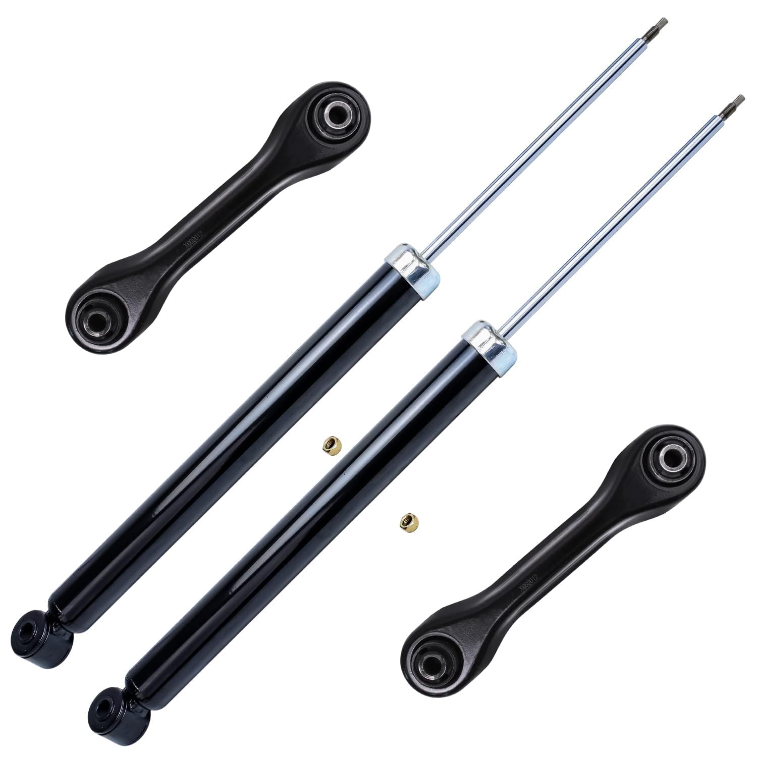Detroit Axle - 4pc Rear Suspension Kit for 2006-2013 Volvo C70