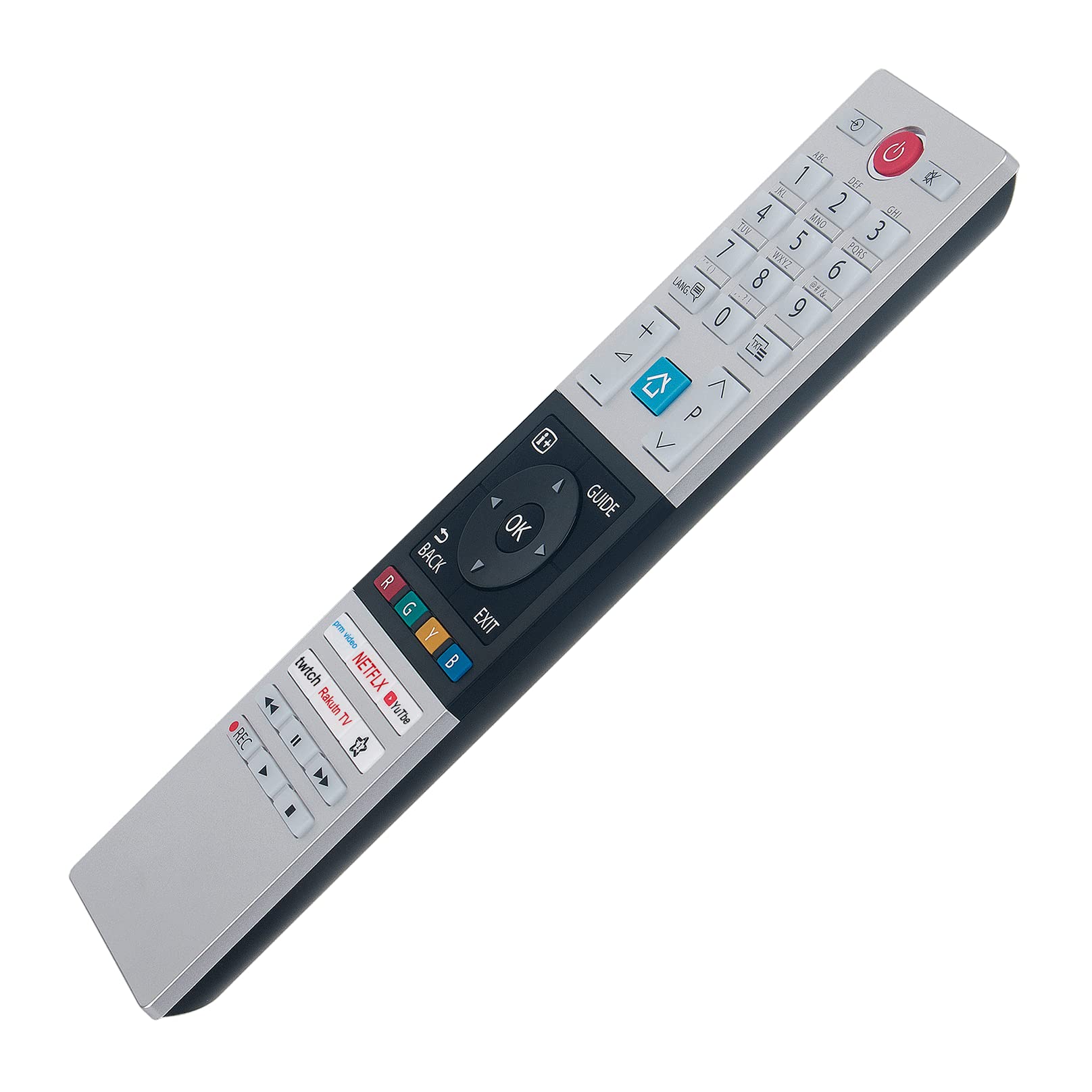ALLIMITY RC4518P Remote Control Replace For Vanguard Toshiba TELEFUNKEN