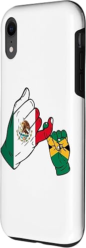 Miniatura 2 de iPhone XR Parent and child Mexico Jamaica family Case