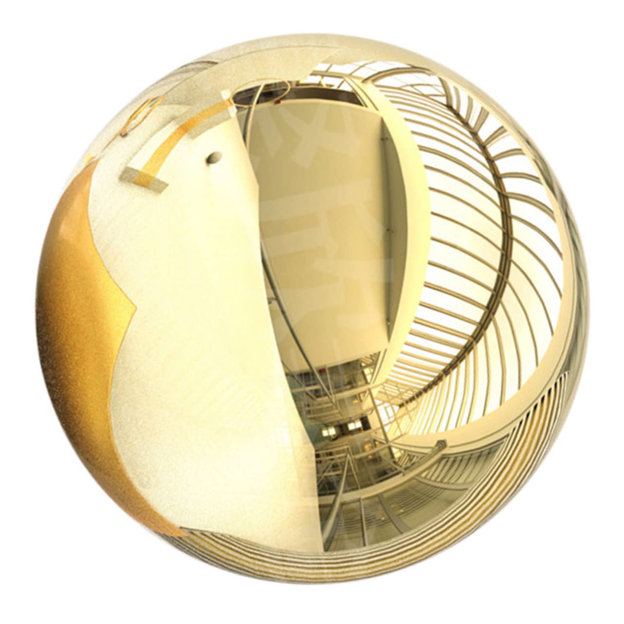 CIYODO Mirror for Garden Shiny Gazing Ball Reflective Surface Garden Stainless Steel Ball for Decorative Outdoor Use