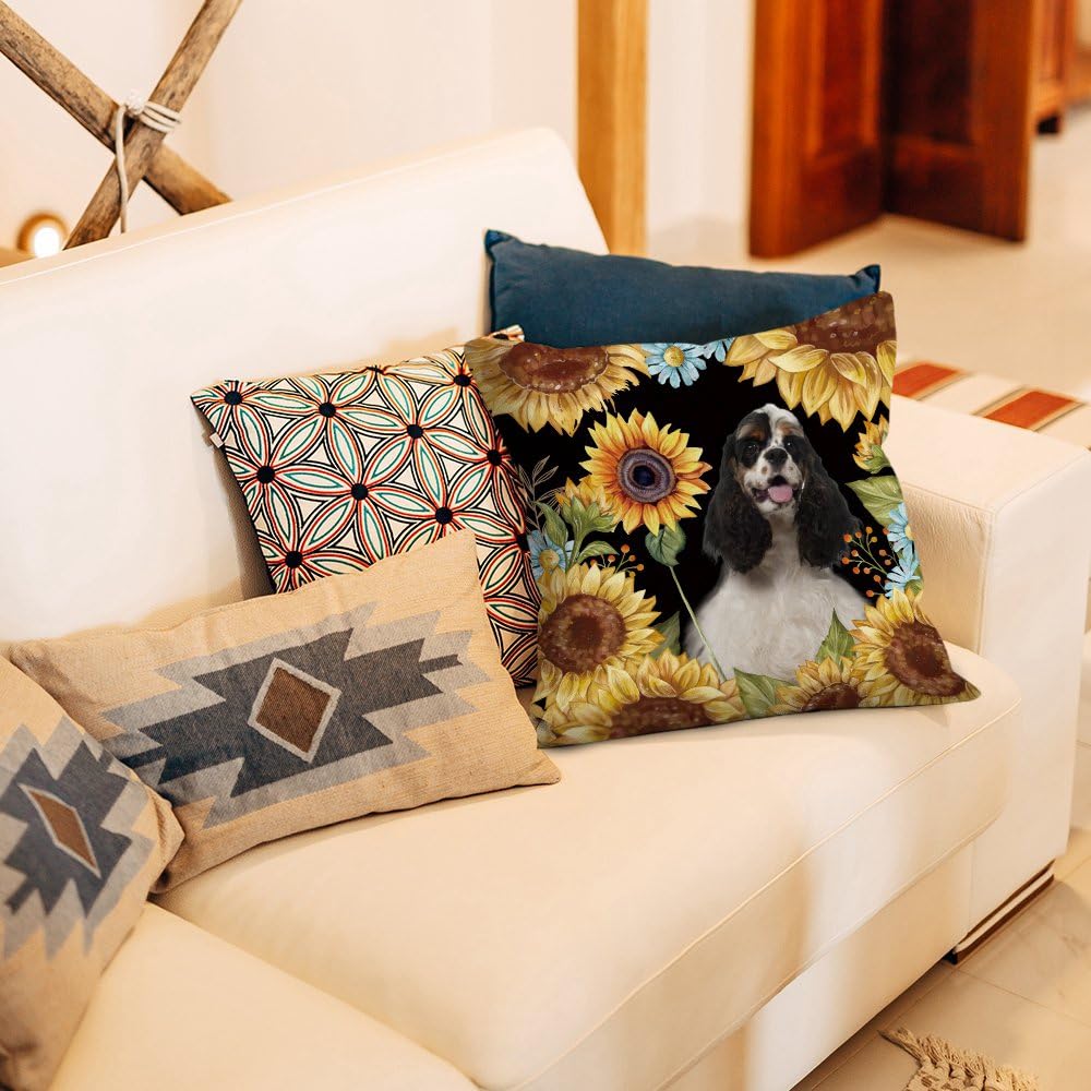 Set di 4 federe decorative a forma di zucca, 45 x 45 cm, per il Ringraziamento, per divano, soggiorno, camera da letto, giardino, arredamento | Leroy Merlin