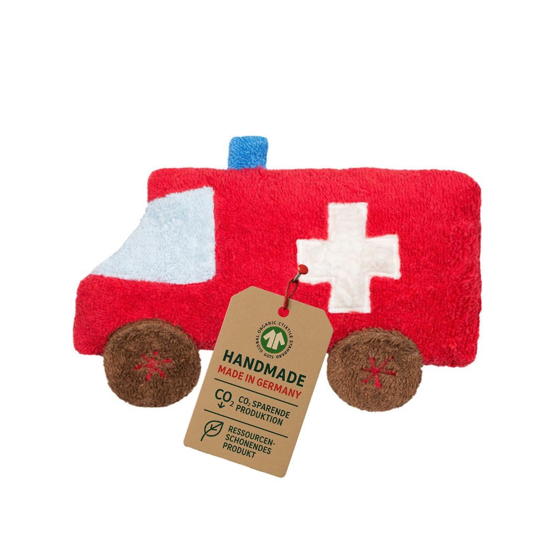 Efie Dinkel-Bio-Wärmekissen Auto/Ambulanz, kontrolliert biologischer Anbau (organic), Made in Germany, GOTS zertifiziert