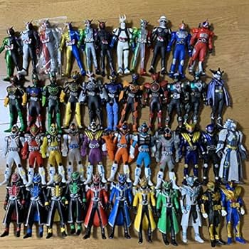 仮面ライダー　フィギュア　ソフビセット 仮面ライダー ソフビセット 25体（小さい方は10センチ） - メルカリ