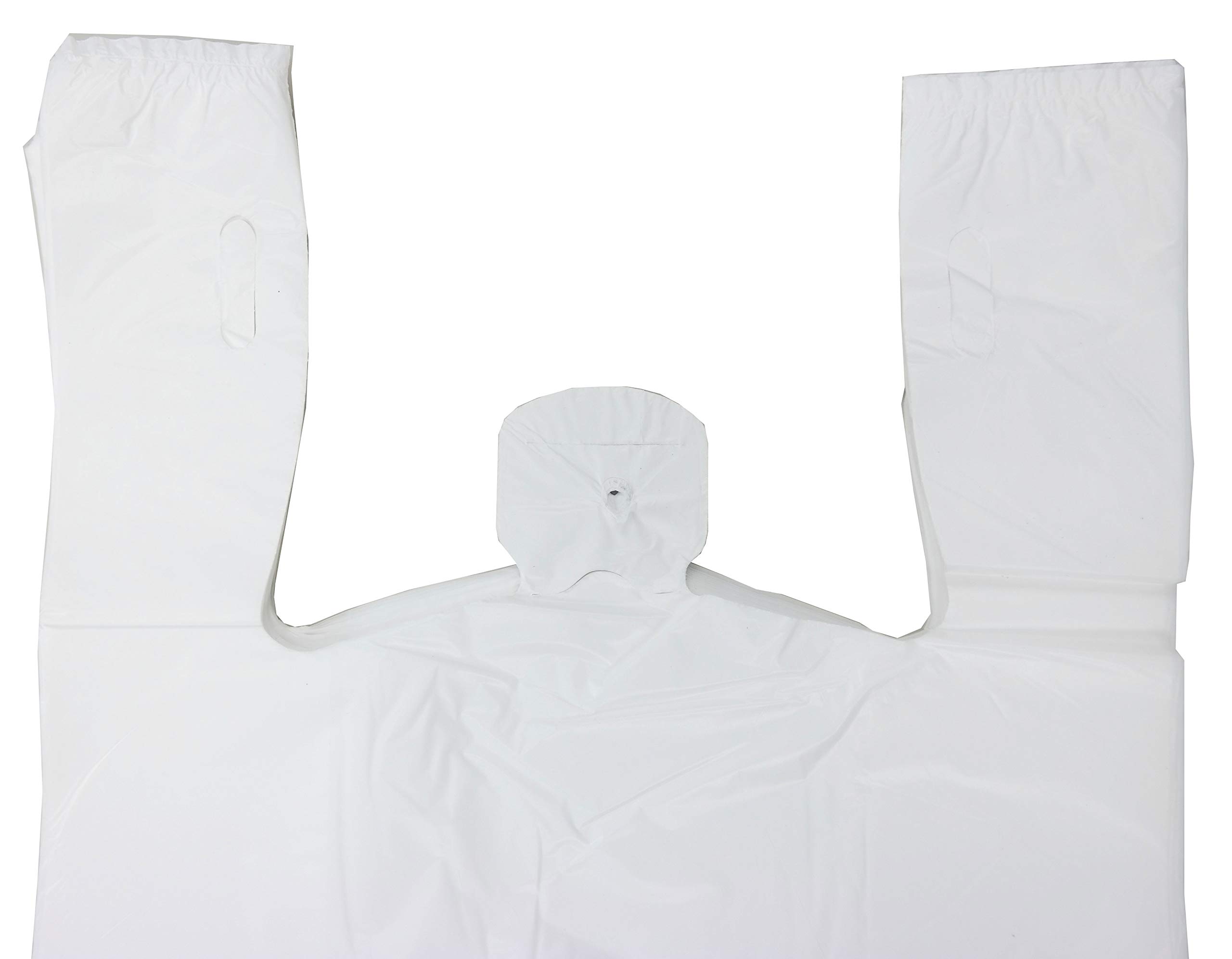 Amazon.com: Plastic Bag-Standard White Plain T-Shirt Bag 11.5