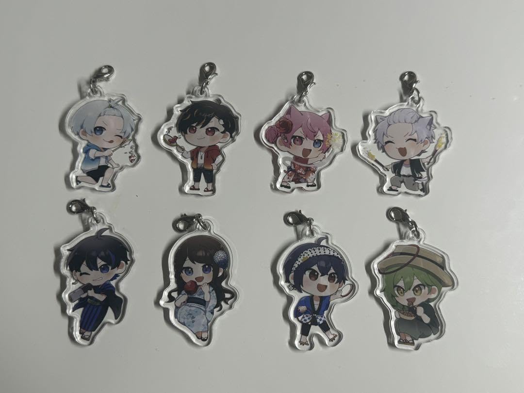 ZETADIVISION アクリルキーホルダー 7個セット ZETADIVISION アクリルキーホルダー 7個セット