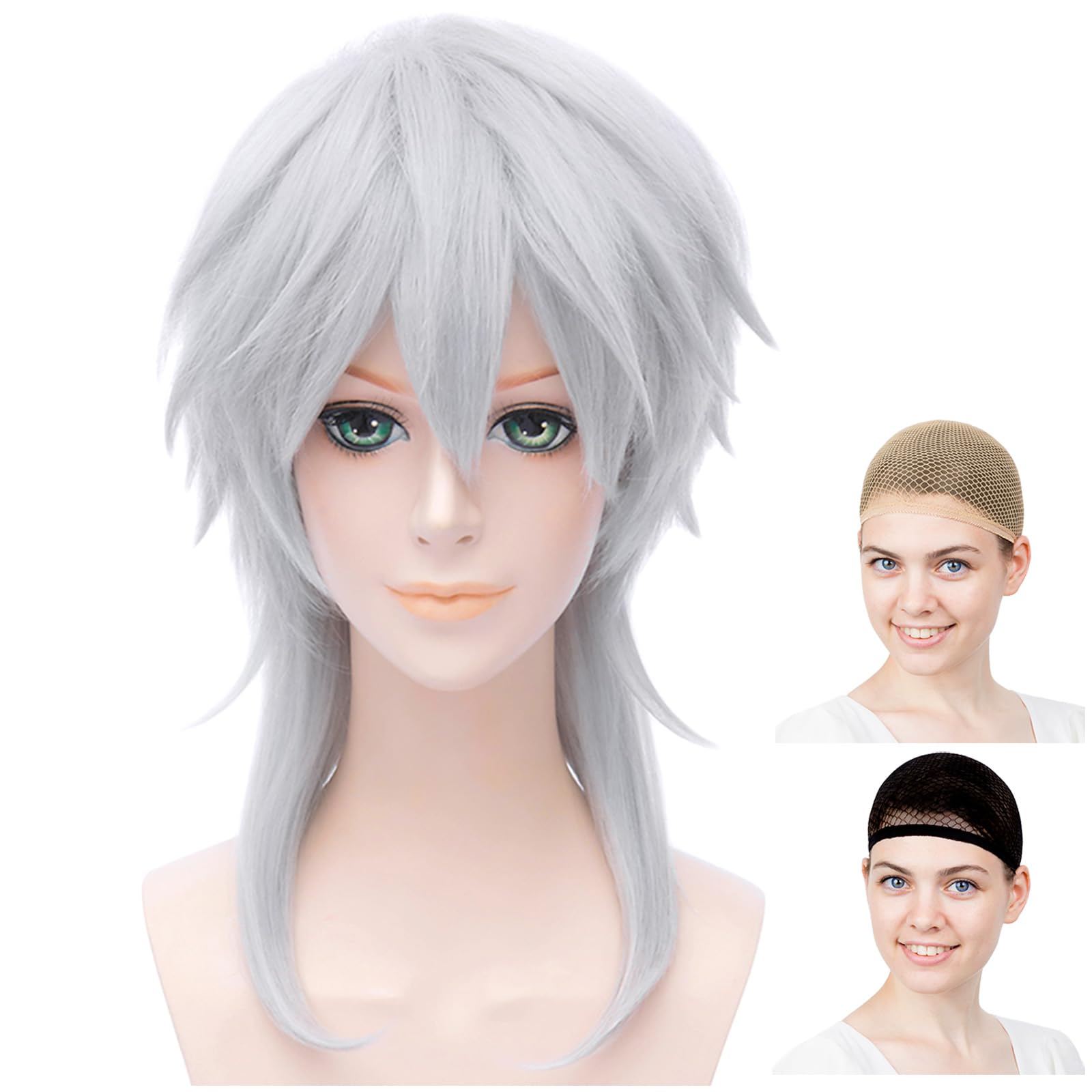 Amazon.co.jp: CaseEden コスプレ ウィッグ フルウィッグ 耐熱