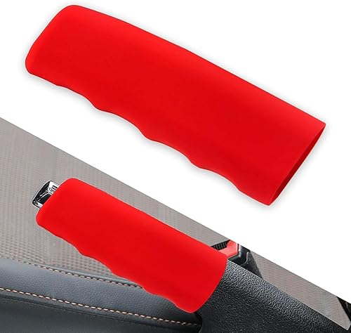 1 funda para manija de freno de mano para automóvil, 4.8 x 1.65 x 1.41 pulgadas, fundas de freno de estacionamiento antideslizantes de silicona,
