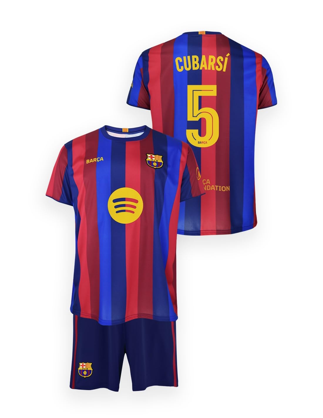 FC Barcelona Zestaw dla dzieci 2026/27 Pierwsza Drużyna Oficjalna Replika