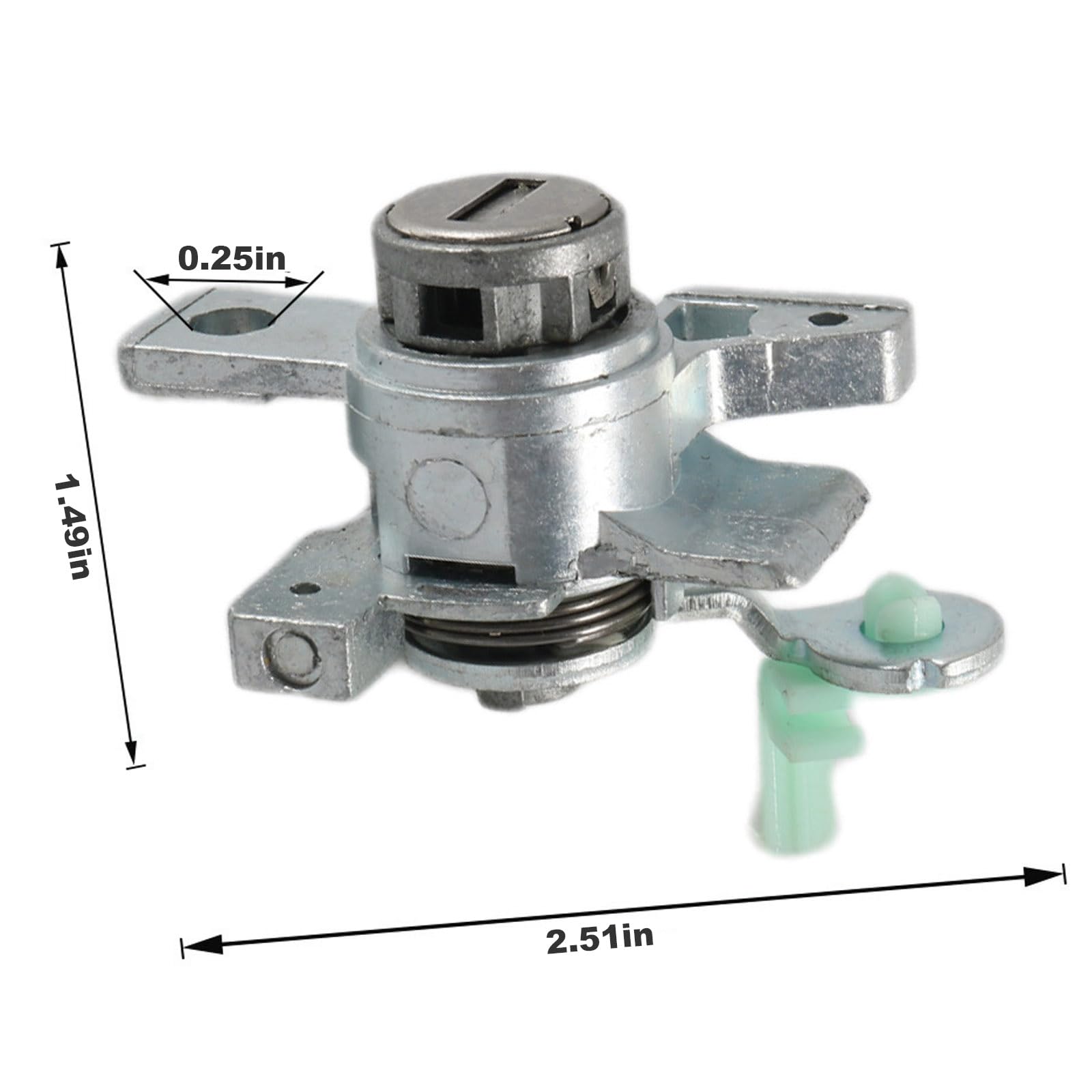 Vkinman 72185-SHJ-A01 Door Lock Cylinder Set Kit Left Driver with