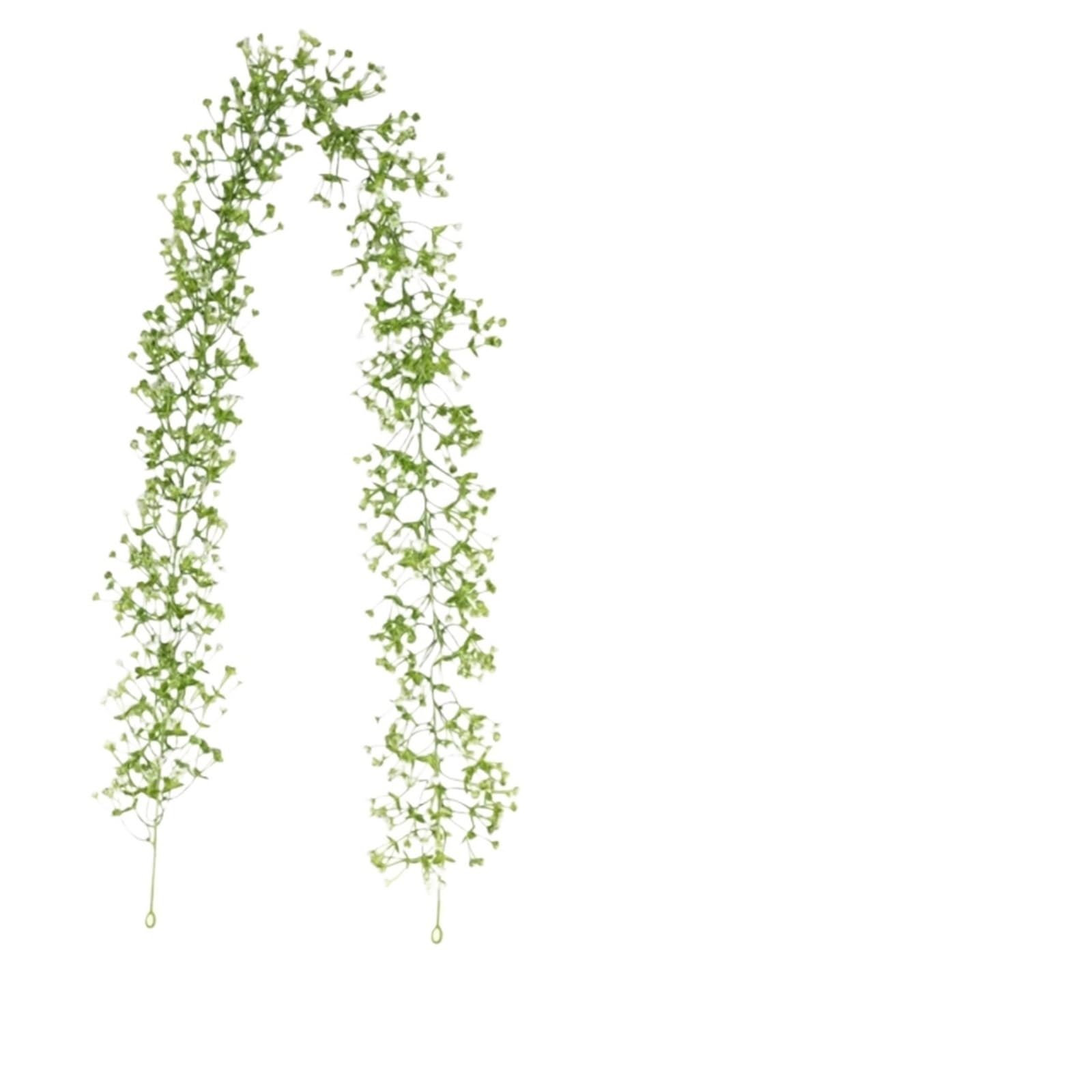 Guirnalda Artificial 175 cm Flores Artificiales Vid Aliento Boda jardín decoración Flor Falsa Guirnalda Arco decoración de Fiesta en casa(Color B)