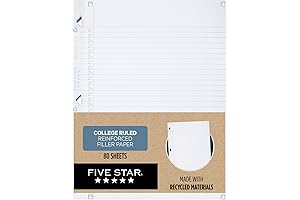 Five Star Loose Leaf Paper: The Ultimate College Note-Taking Essential
