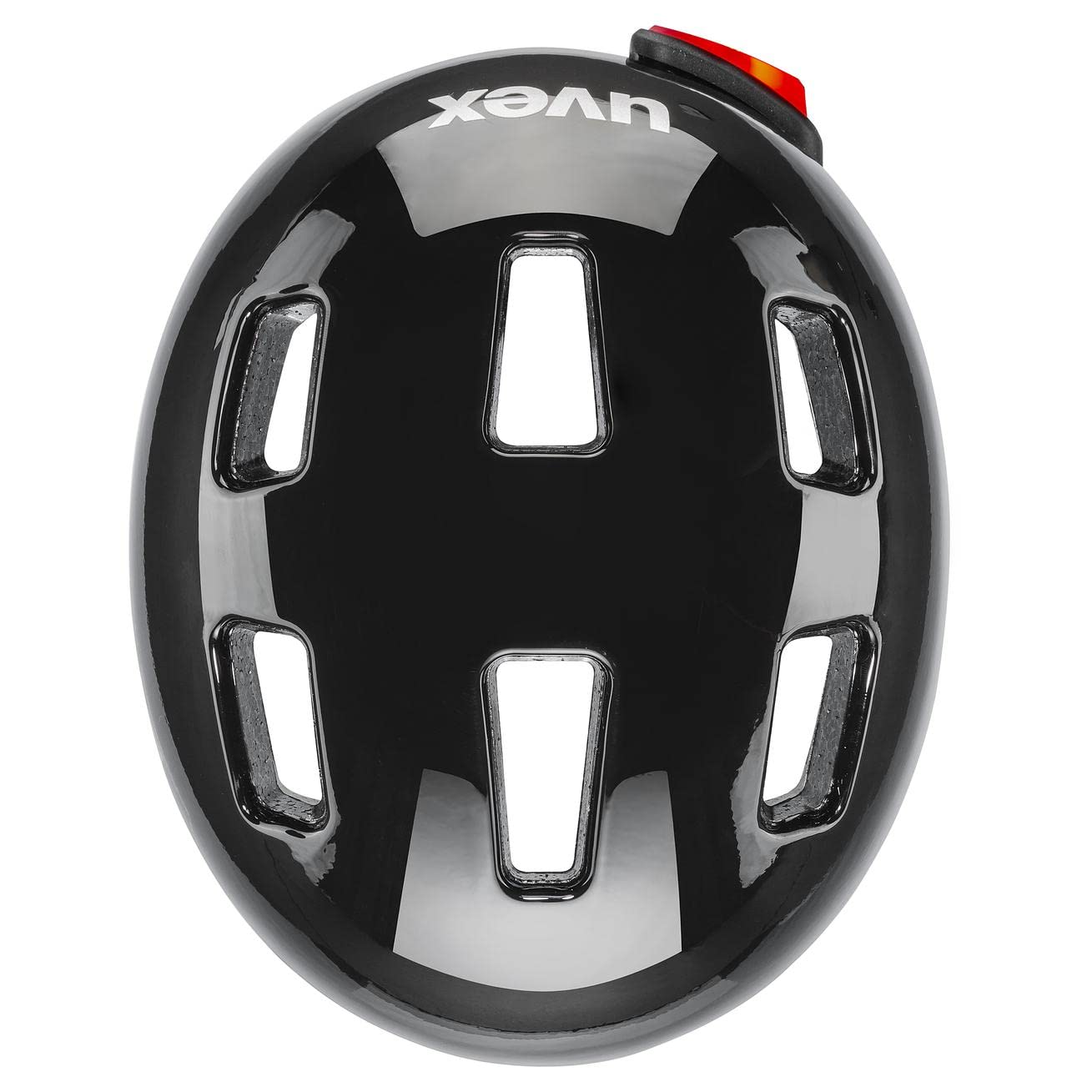 uvex hlmt 4 reflexx, Casco da Bicicletta per Bambini Unisex-Youth, Black, 51-55 cm