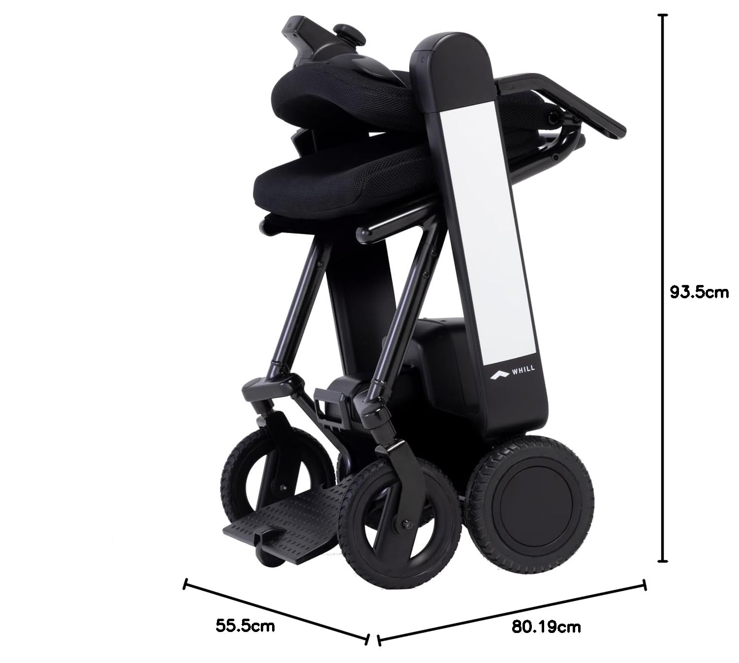 Amazon | WHILL Model F 折りたたみ式電動車椅子 軽量 耐荷重115kg