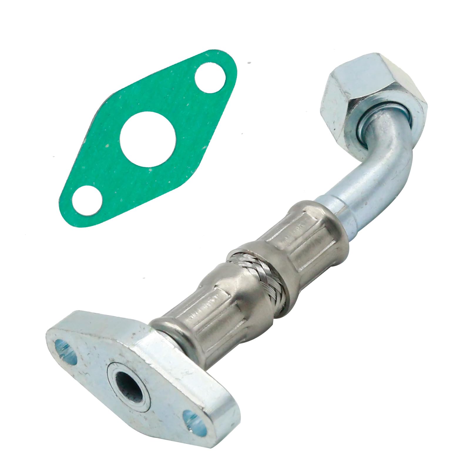 Tubo di ritorno dell'olio del turbocompressore con guarnizione, sostituzione per A2 Sostituzione per Skoda Fabia Sostituzione per Seat Altea, sostituisce 038145736C