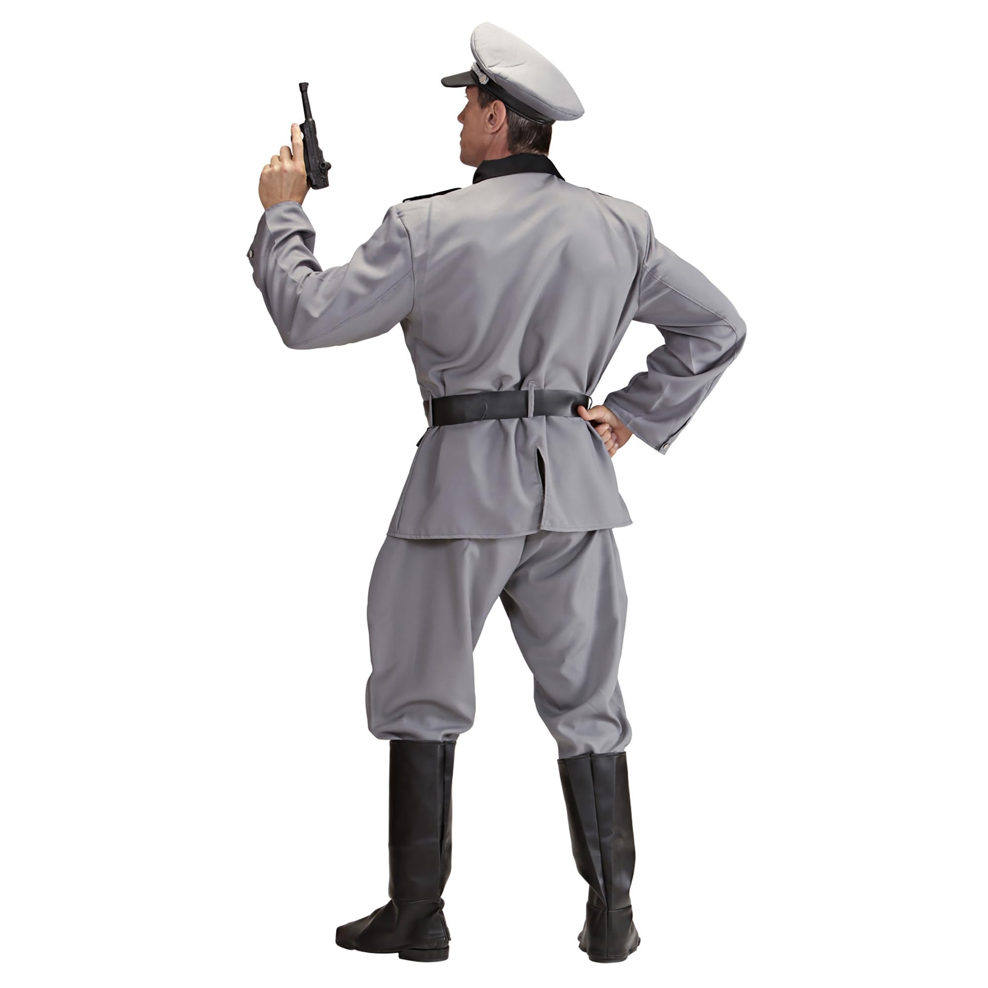 W WIDMANN MILANO Party Fashion - Disfraz soldado hombre | Uniforme con chaqueta, pantalones, cinturón, cubrobotas y gorro, estilo militar, disfraz para Carnaval y fiestas temáticas
