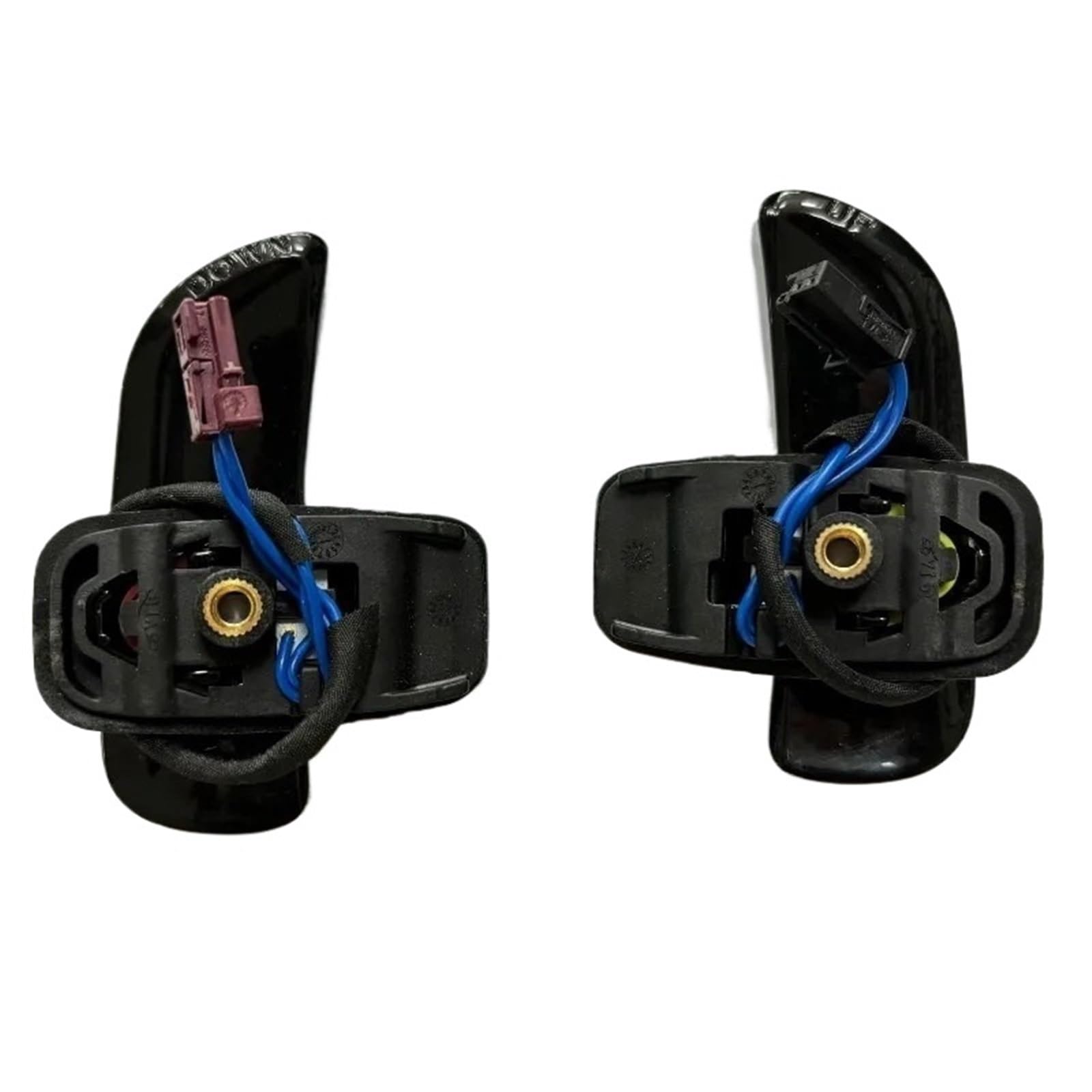 Yakisa A*Mg Black Paddles Shift For Benz For Amg A45 Cla45 Gla45 C63 S63 C200 Steering Wheel Shift Paddle Paddle Shifter(A*Mg Black)
