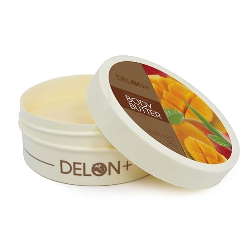Miniatura 5 de DELON Mantequilla corporal hidratante intensa, 6.9 onzas (paquete de 4) (mango)