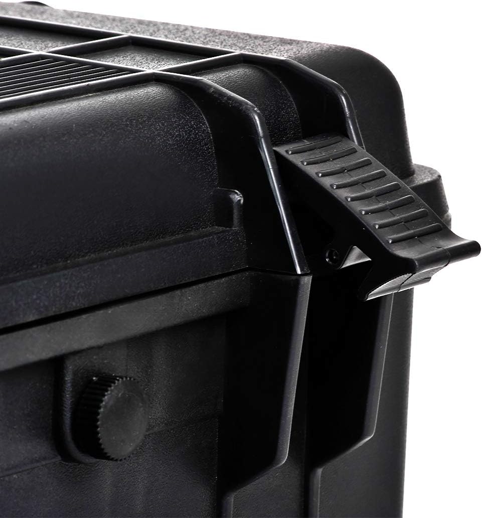 MEIJIA All Weather Waterproof Hard Camera Case,Hard Case with Customizable Fit Foam,Fit Use of Drones,Camera,Equipments,Pistols,Elegant Black (Black, 28.84"x16.92"X7.08") - Image 7