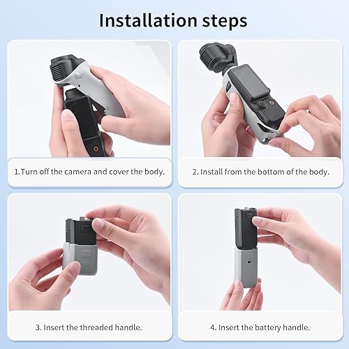 Miniatura 6 de Funda de bolsillo 3, funda protectora de silicona suave para DJI Osmo Pocket 3 Creator Combo, cubierta protectora de pantalla, protector de lente de