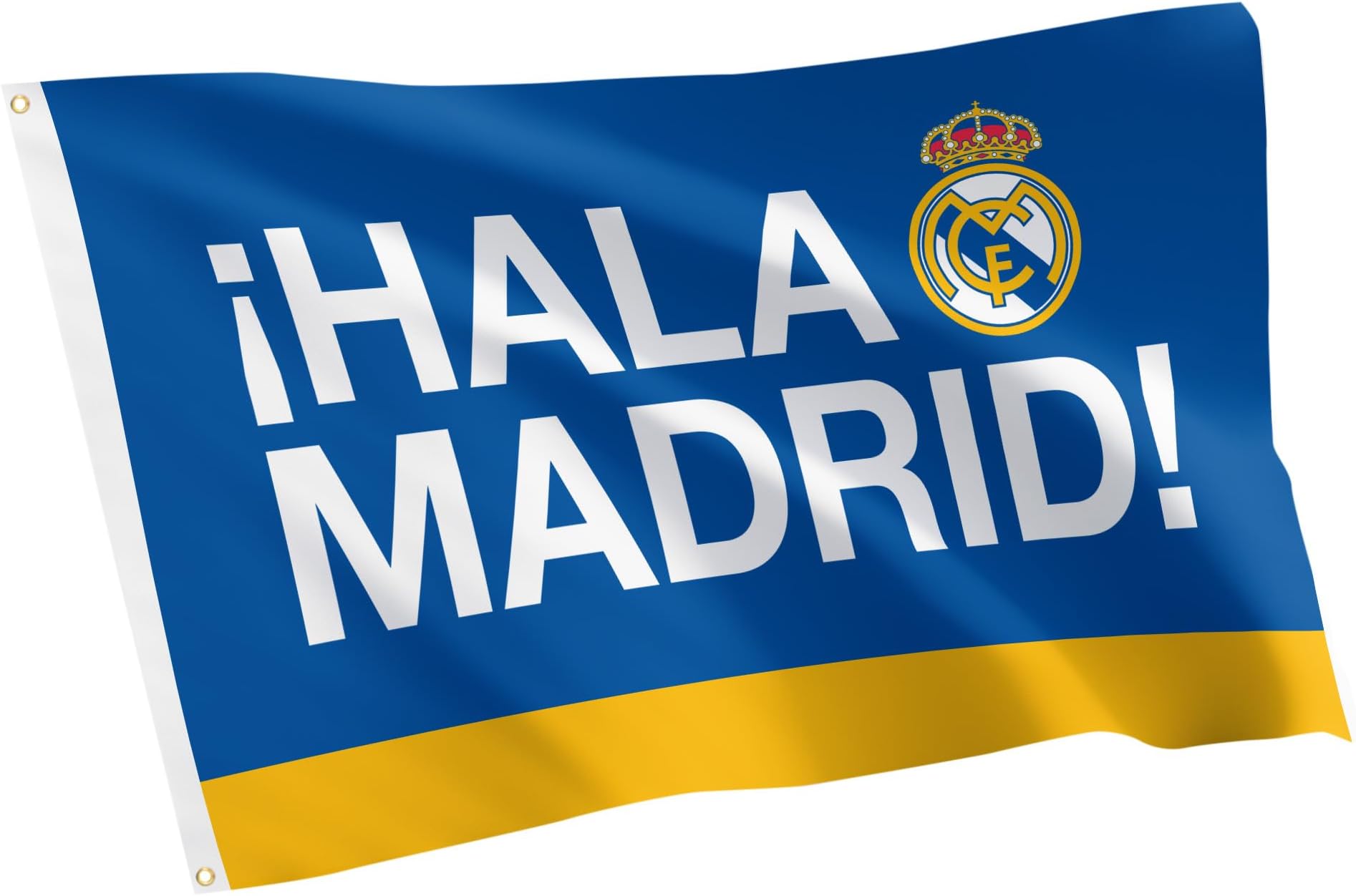 Desert Cactus Real Madrid FC Flag Los Blancos Madridistas Soccer 100% Polyester Indoor Outdoor 3x5 feet Team Flags (Flag H)
