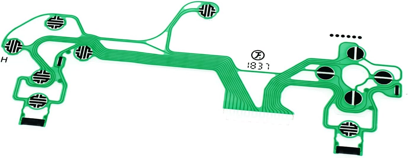 Button Ribbon Circuit Board Film Ribbon Flex Cable Replacement for PS4 Pro Dualshock 4 JDM-050 Controller Conductive Film