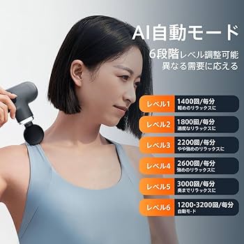 ❤プロが施術で使用するマッサージガンをご自宅で♪❤最新式で効率的な筋膜リリース 楽天市場】マッサージガン【実力派トレ一ナ一監修☆2025最新進化