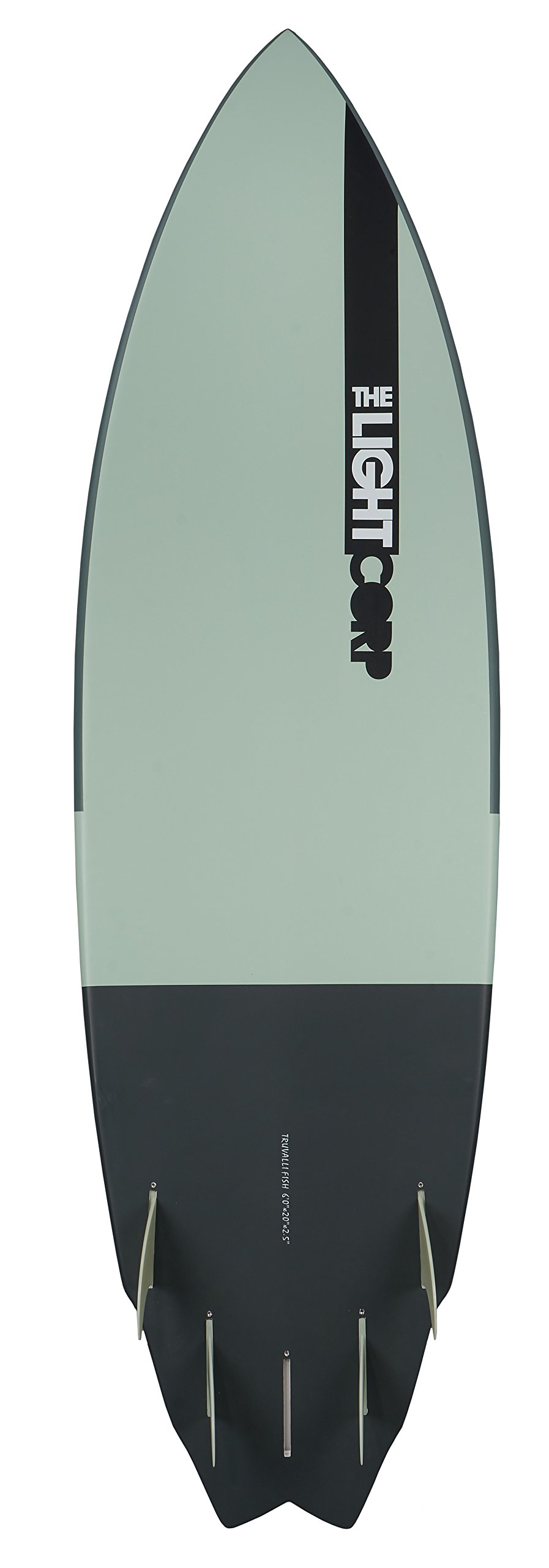 Light Surfboard Truvalli Fish 3 Tone Epoxy Future