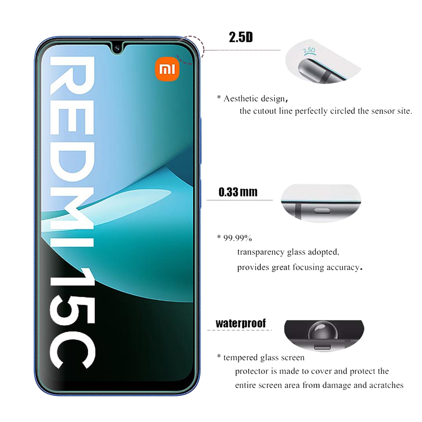 PELLICOLA IN VETRO TEMPERATO Per WIKO Y62 PROTEZIONE SCHERMO