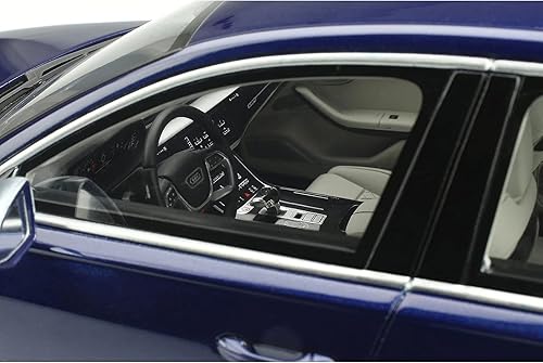 Miniatura 2 de AUD-i S8 Navarra Azul Metálico 118 Modelo Coche por GT Spirit GT313