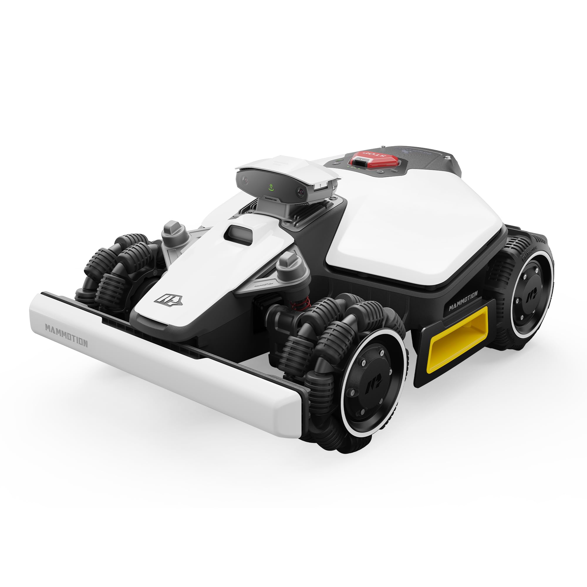 LUBA Mini AWD 800 Robot Lawn Mower with 4G, Reception 0.2 Acre, Max. 0.25 Acre, All-Wheel-Drive for 80% Slope, UltraSense AI Vision+RTK Auto-Mapping, Cutting Height 0.8"-2.6"