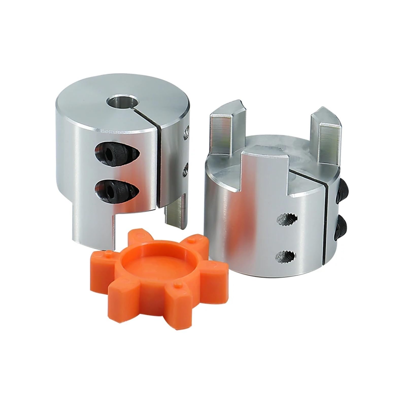 1PCS LF Quatre Mâchoires D55L78 Coupleur Aluminium Prune Accouplement d'arbre Flexible Moteur Pas À Pas Connecteur 12/12.7/14/16/20/22/25/30mm(12x14)