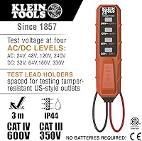 Vista 4 de Kit de prueba de multímetro digital con colgador magnético (Klein Tools)