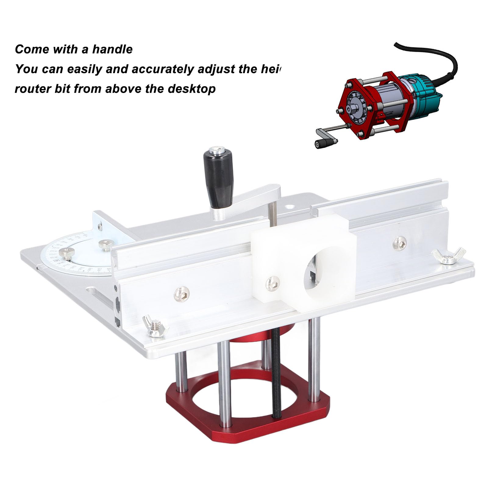 Mesa Fresadora Lfit, Mesa Fresadora Lfit Plate Funcionamiento Sencillo para Trabajar la Madera