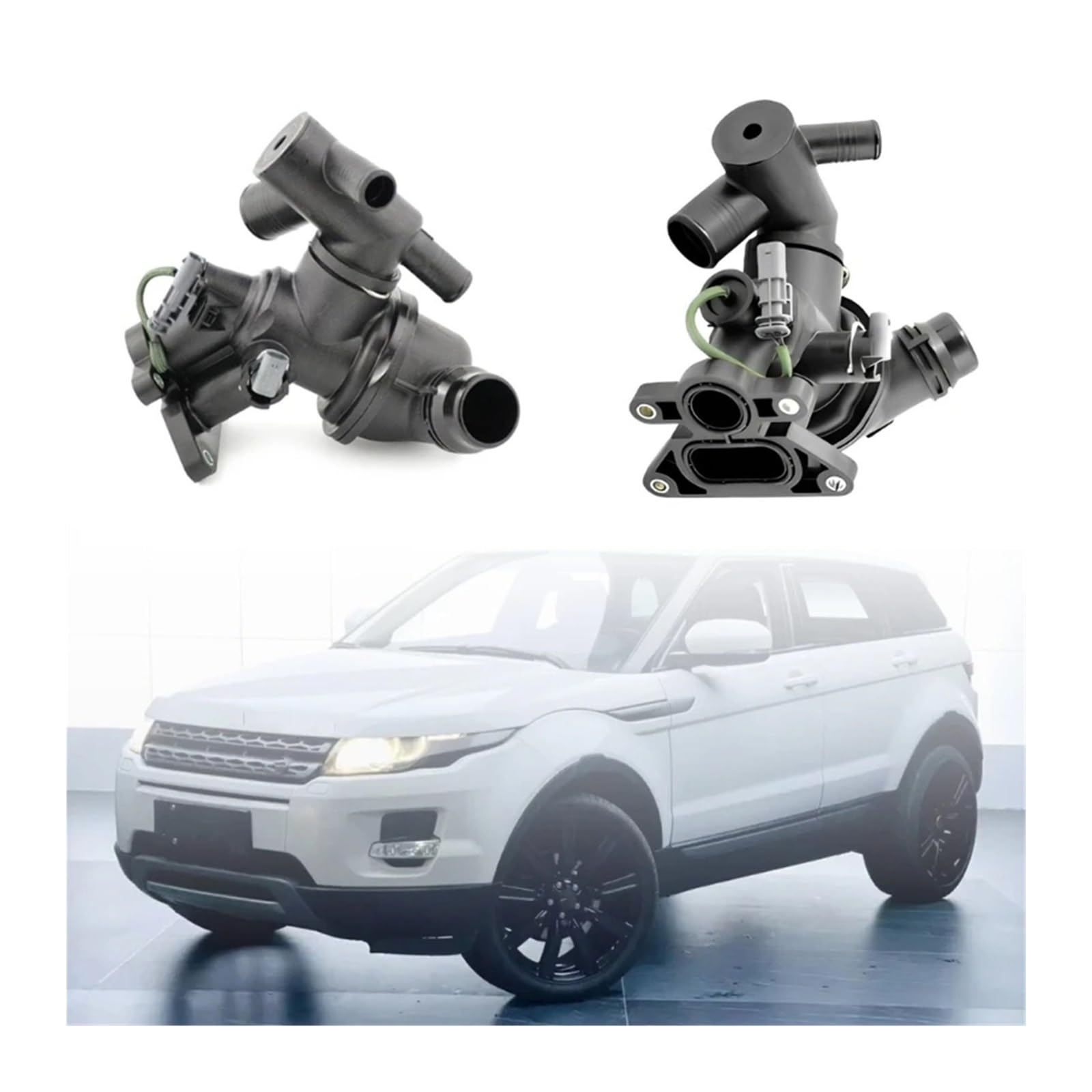 per Discovery per N0Hf Lr105975 Alloggiamento termostato Auto Liquido di Raffreddamento Motore Termostato refrigerante Auto Parti Motore Auto Termostati Motore