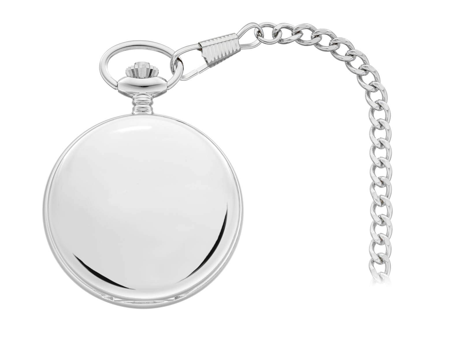 Eichmüller since 1950 Taschenuhr Quarzwerk Kleine Sekunde Datum incl. Kette