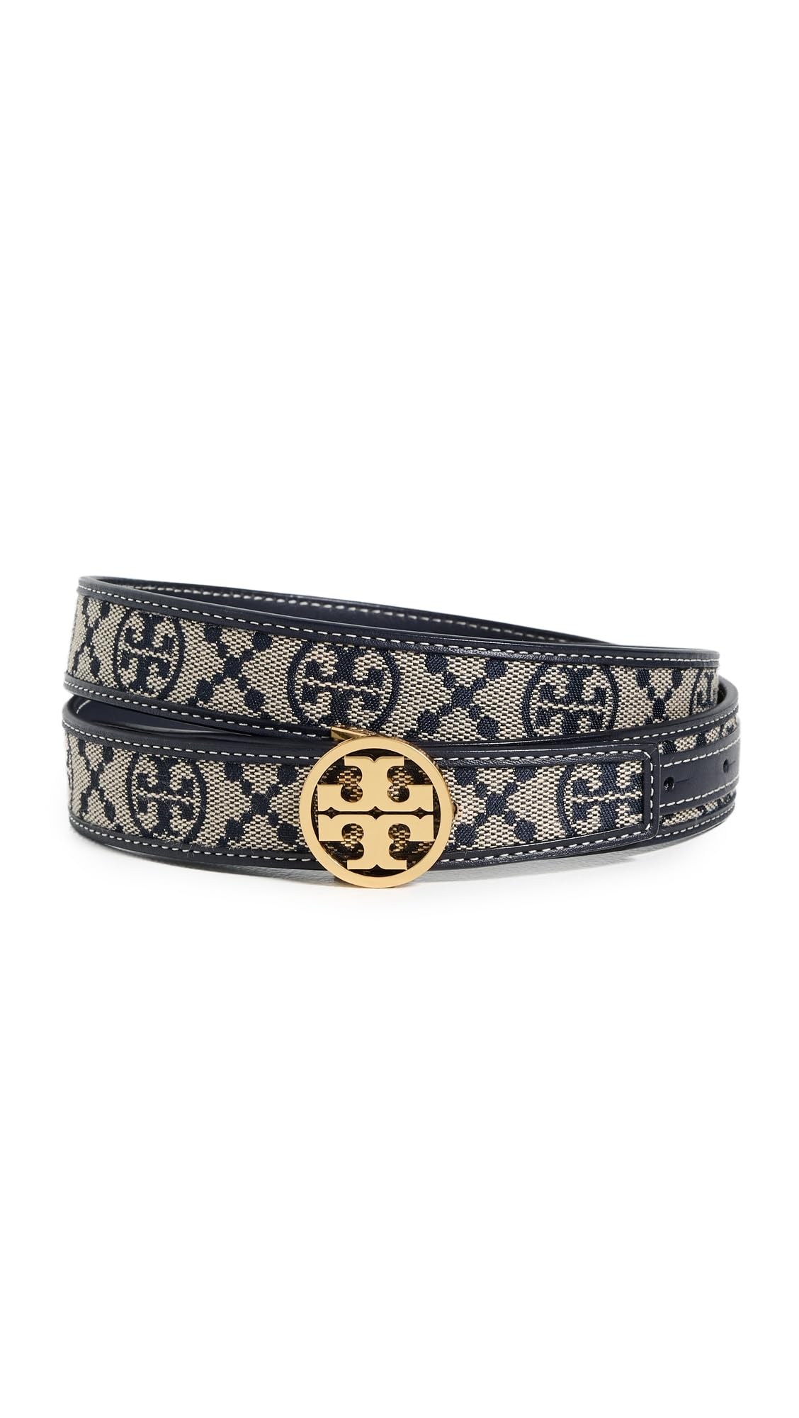 Women's T Monogram Miller Belt 1"
