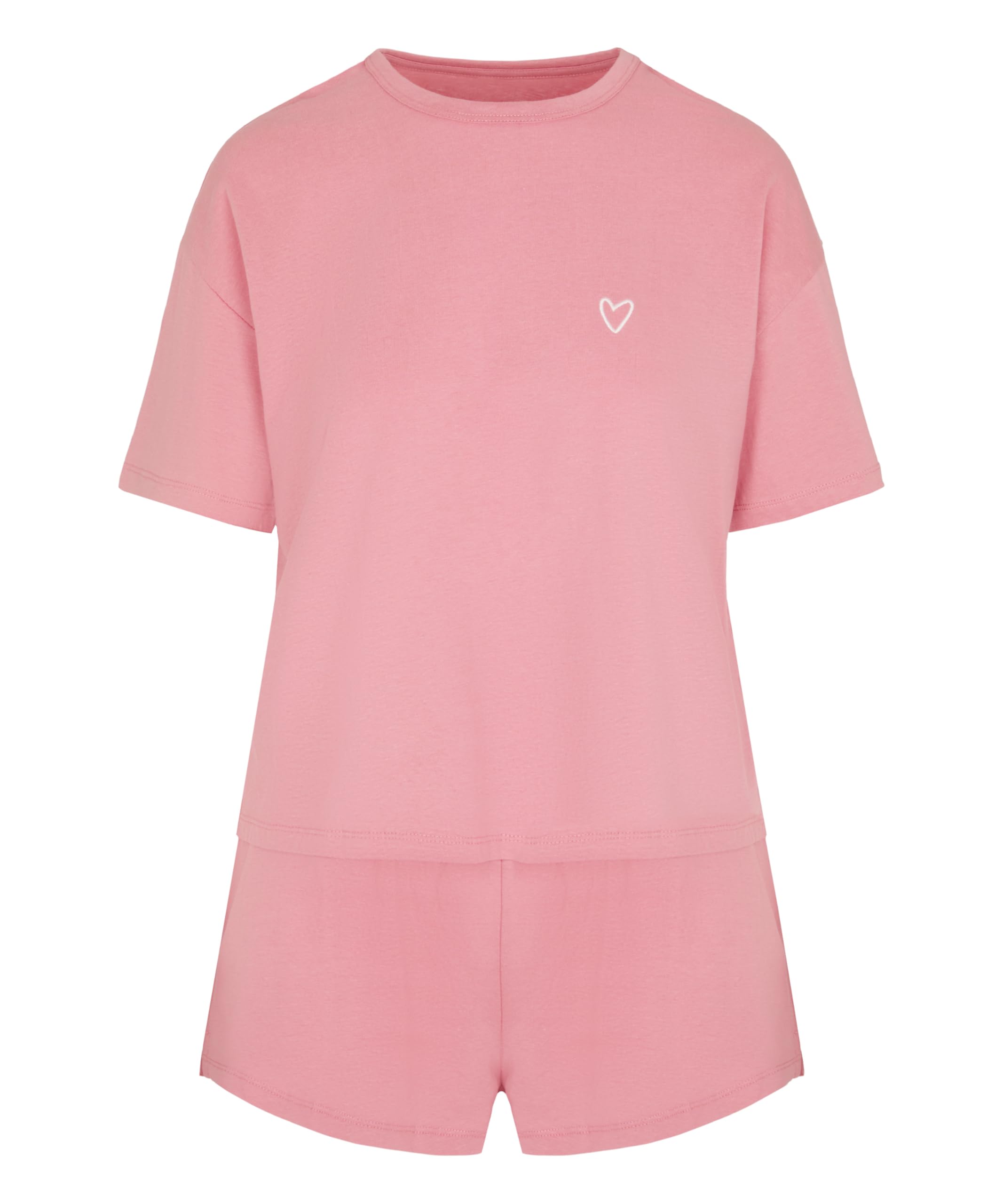 HUNKEMÖLLER Pyjama-Set aus Baumwolle - Brandied Apricot - M