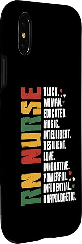 Miniatura 9 de iPhone 11 RN - Funda para enfermera de historia negra Afro africana