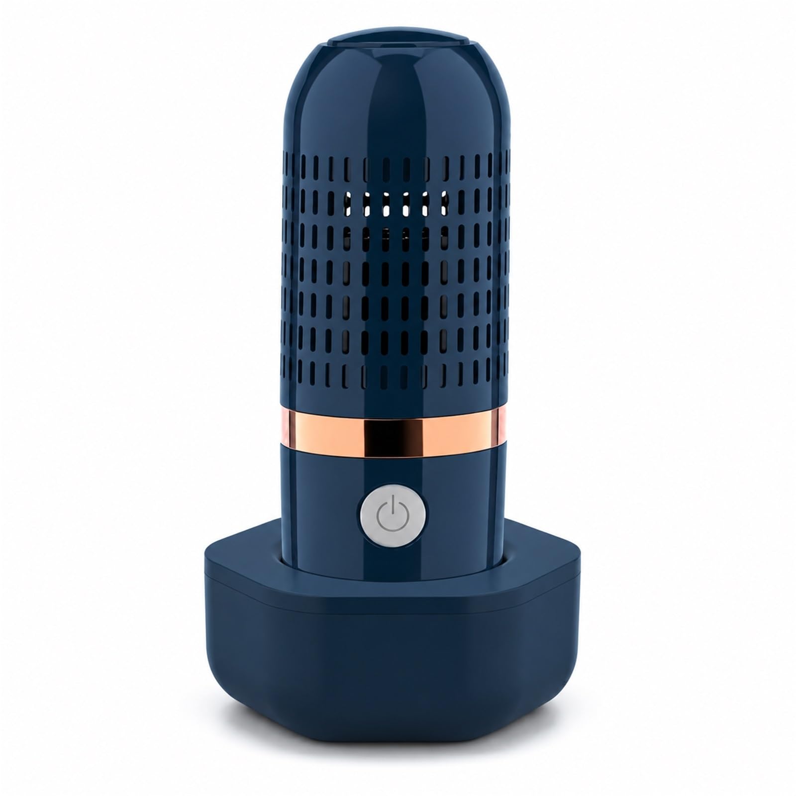 PurePod Fruit and Vegetable Cleaner Device, Portable Water Purifier for Produce Meat Seafood, USB Rechargeable Kitchen Gadget for Camping and Travel(Blue)