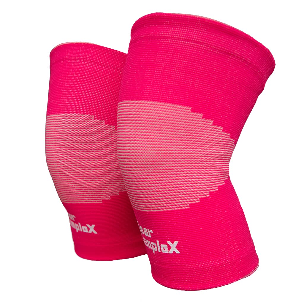 Bear KompleX Compression Knee Sleeves for Men & Women, Fitness & Support for Workouts & Running. Sold in Pairs-Training, Weightlifting, Wrestling,