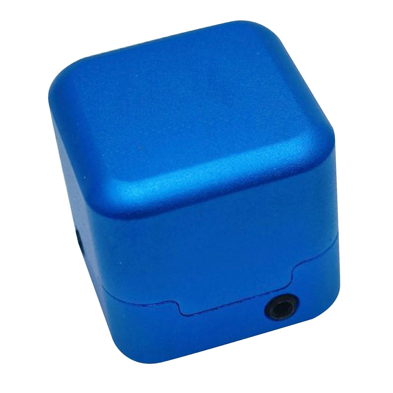 Baoblaze Pool Cue Tip Chalk Holder Container Sturdy Small Portable Square Billiard Chalk Carry Case Storage Box Billiards Accessories, Blue