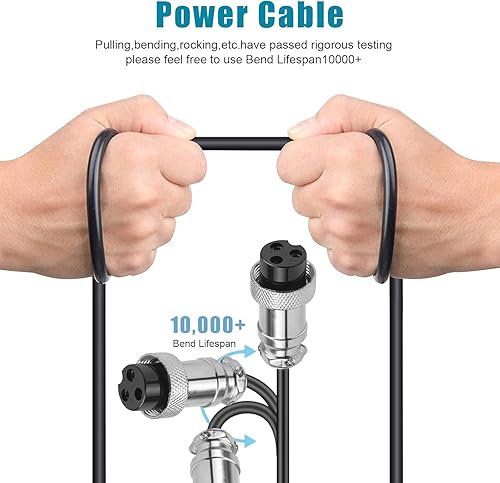 Miniatura 6 de TREE.NB Cargador de batería hembra de 24 V 2 A compatible con Razor E100 E125 E150 E200 E300 E325S E500 E175 E225 MX350 PR200 CC2420