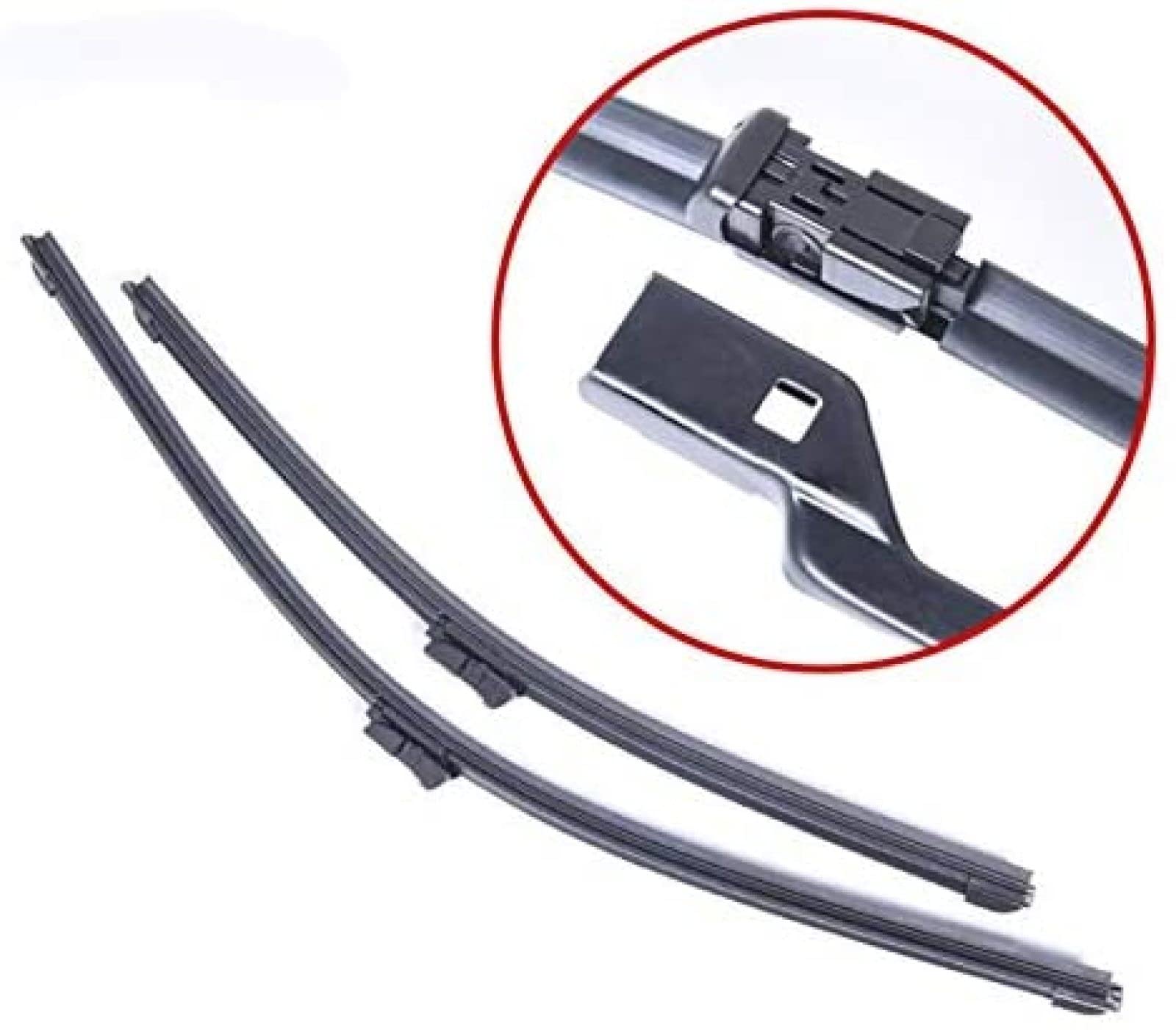 Escobilla limpiaparabrisas Escobillas limpiaparabrisas Accesorios para autom贸viles Escobillas de Repuesto de limpiaparabrisas de Goma Blanda